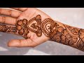 Bridal mehendi design 2026|simple and easy mehndi designs| front hand mehndi designs#mehndi #henna