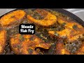 Fish fry  masala fish fry  delicious recipe  fish fry masala with simnaaz