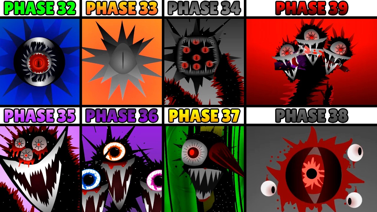Incredibox Sprunki Mix All Phases: Phase 32-39 - NEW UPDATE | NEW MOD!