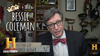 Bessie Coleman: The FIRST Female African-American Pilot | The History Guy | History at Home Profile