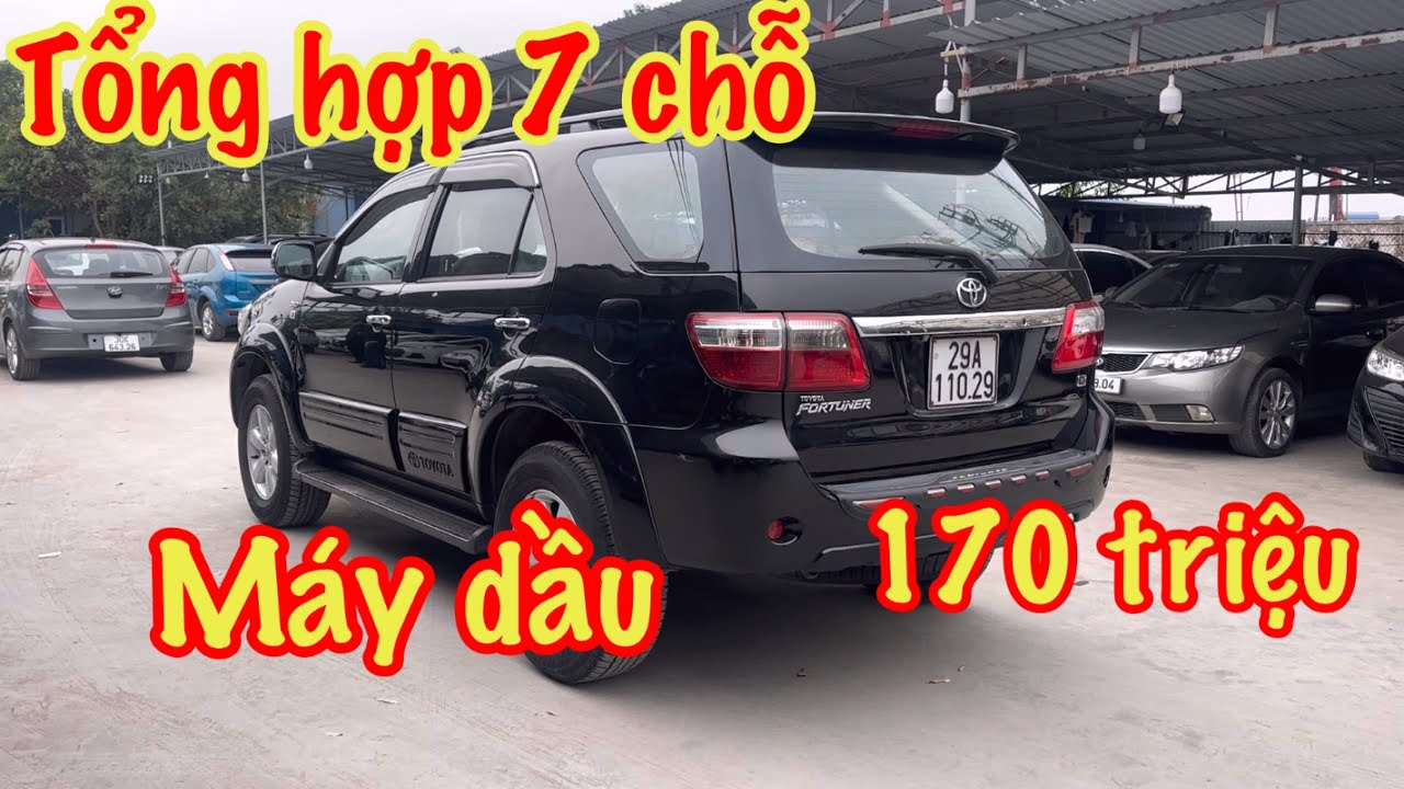 Tổng hợp 7 chỗ máy dầu- xăng đời cao giá chỉ 170 tr. Ae khởi nghiệp sử dụng gia đình ô tô cũ giá rẻ