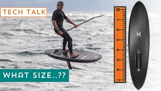 Tech Talk: How to pick your downwind board size?