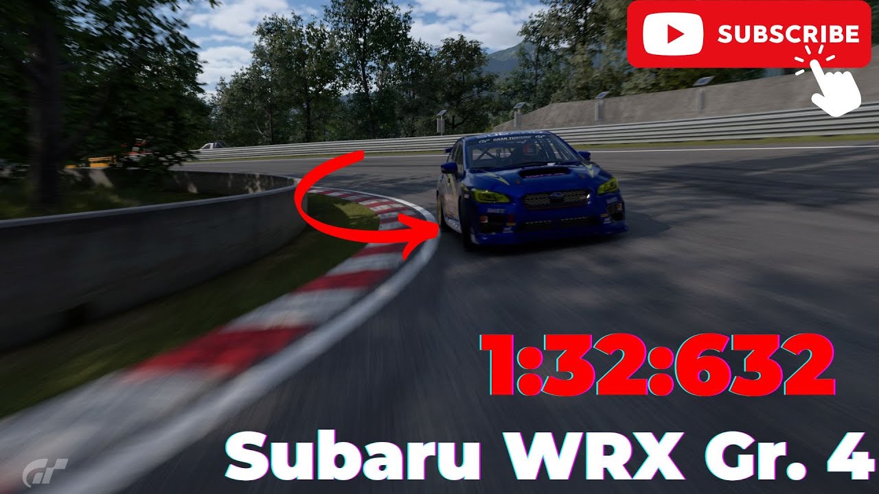 Gran Turismo 7:Daily Race-Deep Forest-Subaru WRX Gr.4-[4K] - YouTube
