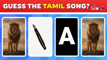 Guess the Tamil Song by Emoji/Clues - Vijay Songs | Connection Game | Bioscope | Tamil Songs Quiz