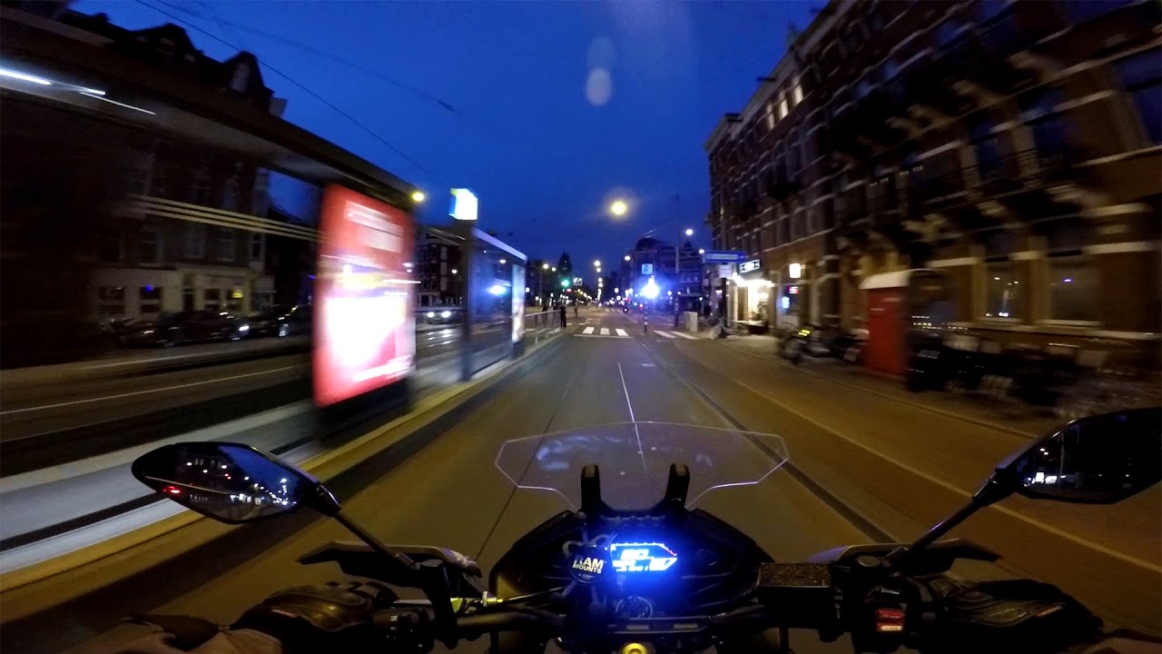 [ Yamaha Tracer 7 ] Amsterdam night ride