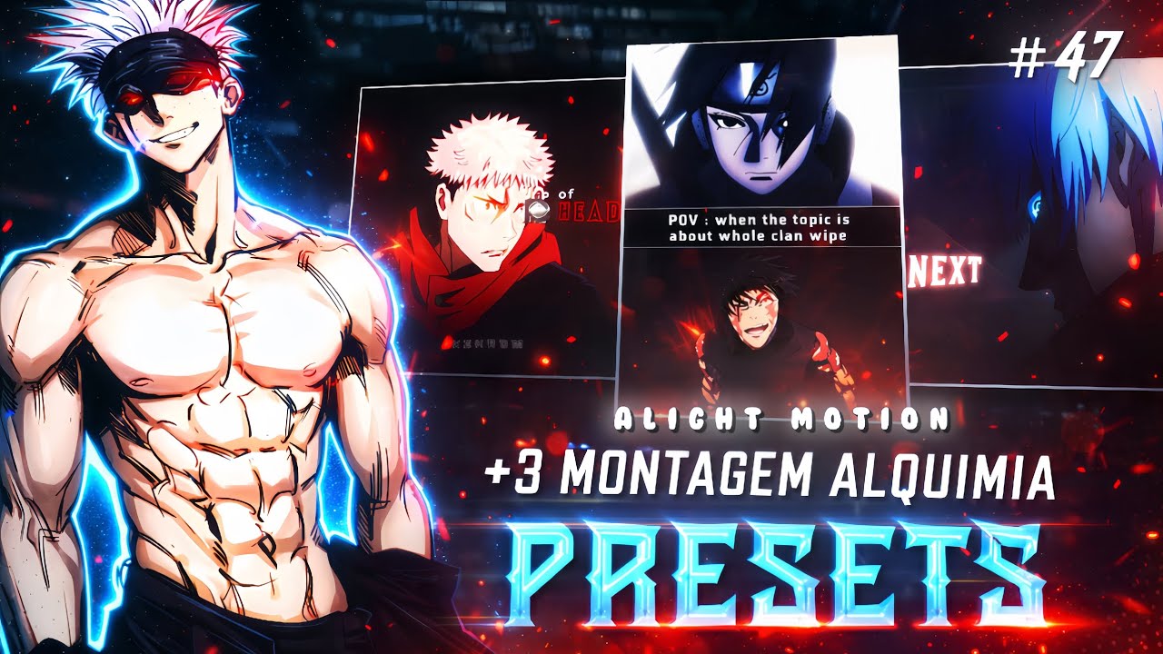 +3 TRENDING & VIRAL MONTAGEM ALQUIMIA EDITS PRESETS #47 [XML+ALIGHT LINK+QR CODE] | ALIGHT MOTION 📲