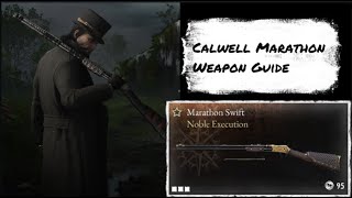 Hunt Caldwell Marathon Weapon Guide
