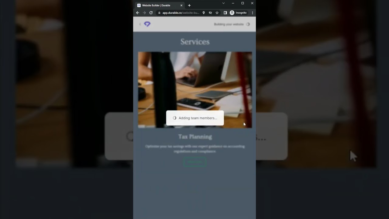 How to build a websites in 30 second | Use AI tool | durable ai 