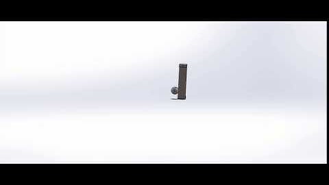 PENDULO SIMPLE SOLIDWORKS SIMULACION