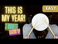 🥁 Easy Bucket Drum Warm Up 🥁 | 2026 New Year Positivity Bucket Drumming Play Along - This Is My Year