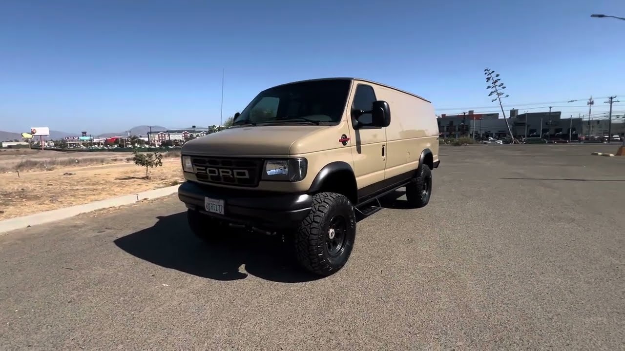 1995 ford econoline 7.3 diesel van 4x4
