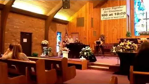 Sheltered in the Arms of God sung by Vickie, Stanl...