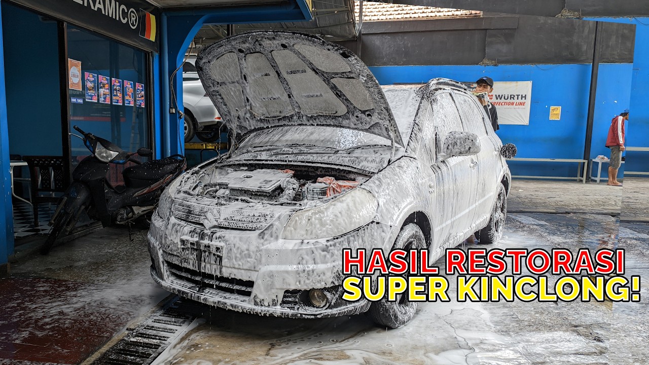 Terlanjur Sayang! Restorasi Suzuki SX4 XOVER Jadi Baru Lagi, Pengerjaan Body Repair dan Salon Total