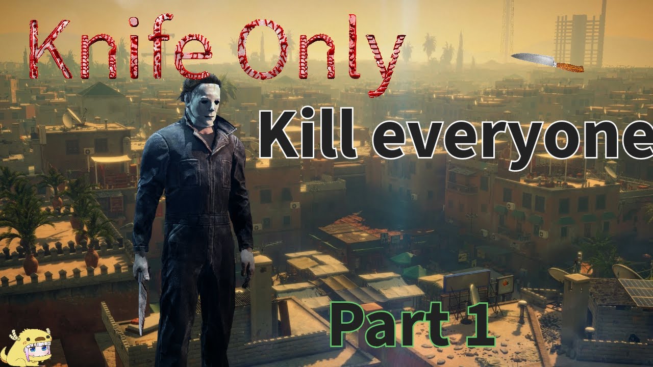 Kill Everyone with Michael Myers (Knife Only) Part 1 | Hitman 3 - YouTube