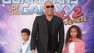 EXCLUSIVE: Vin Diesel Brings His Adorable Kids to 'GOTG Vol.2' Premiere Teases Groot Spin Off EXCLUSIVE: Vin Diesel Brings His Adorable Kids to 'GOTG Vol.2' Premiere Teases Groot Spin Off