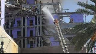 Fire at Hard Rock Hotel construction site