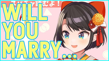 [Hololive] Subaru Reacts to a Marriage Proposal [ENG SUB]