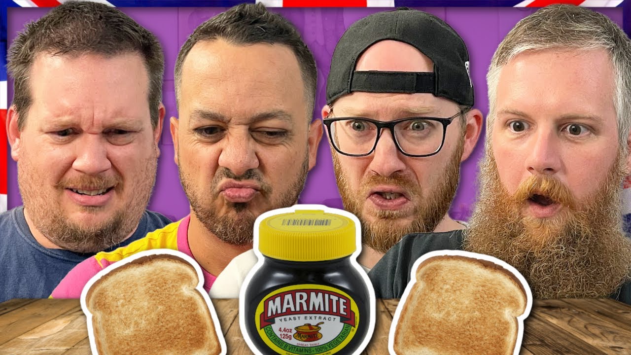 Americans Try BRITISH Marmite On Toast FIRST TIME EVER!!