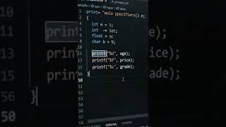 C Language Tutorial #1 | Format Specifiers Explained 🔥