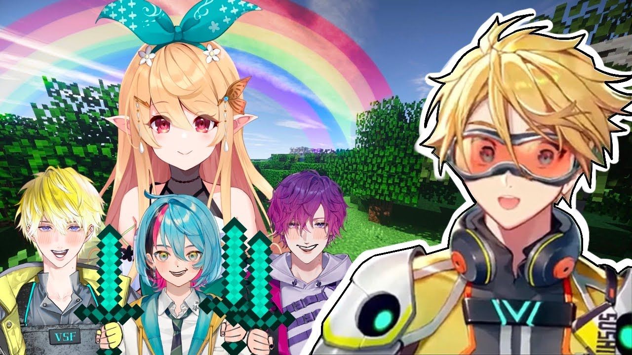 Yu Q. Wilson breaking ice with senpais (in Minecraft ofc)