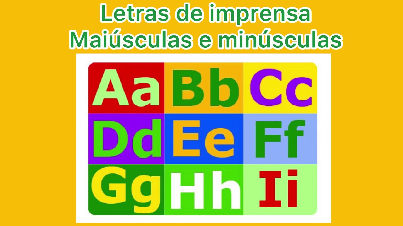 Qual É A Letra Maiúscula De Imprensa?