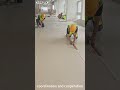 Rubber flooring installation for Office