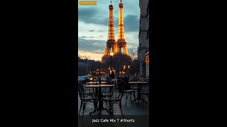 🎶 A Day in Paris: Relaxing Sidewalk Café Melodies | Full 1 Hour Version 👇 #shorts