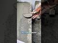 Mastering the Art of Perfect Cement Edging.#shorts #construction #shortvideo #fyp