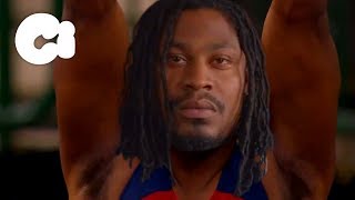 Marshawn Lynch Performing A Front Flip | Meme