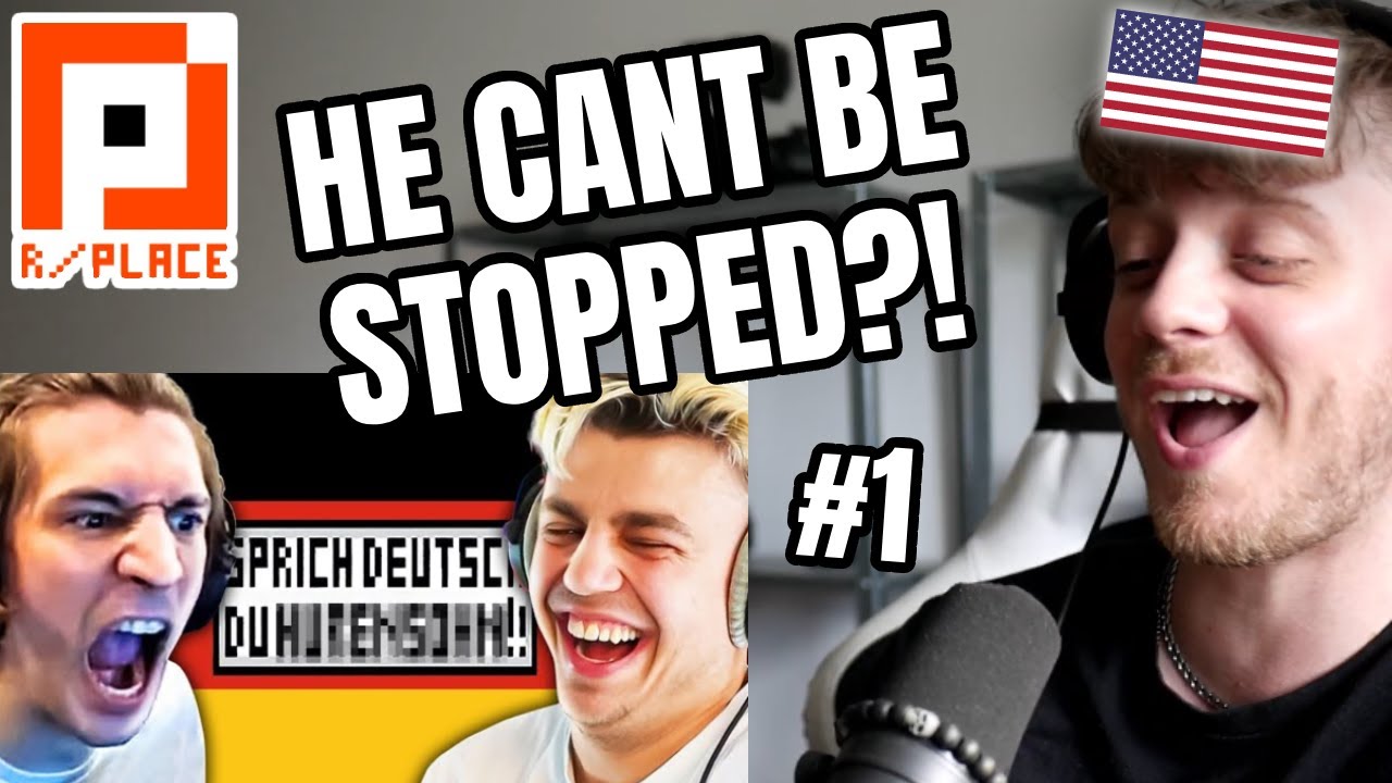 Американец отреагировал на то, как я случайно занял r/Place! (часть 1)