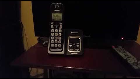 Panasonic KX-TG3760M DECT 6.0 Plus Cordless Link To Cell Digital Answering System Test
