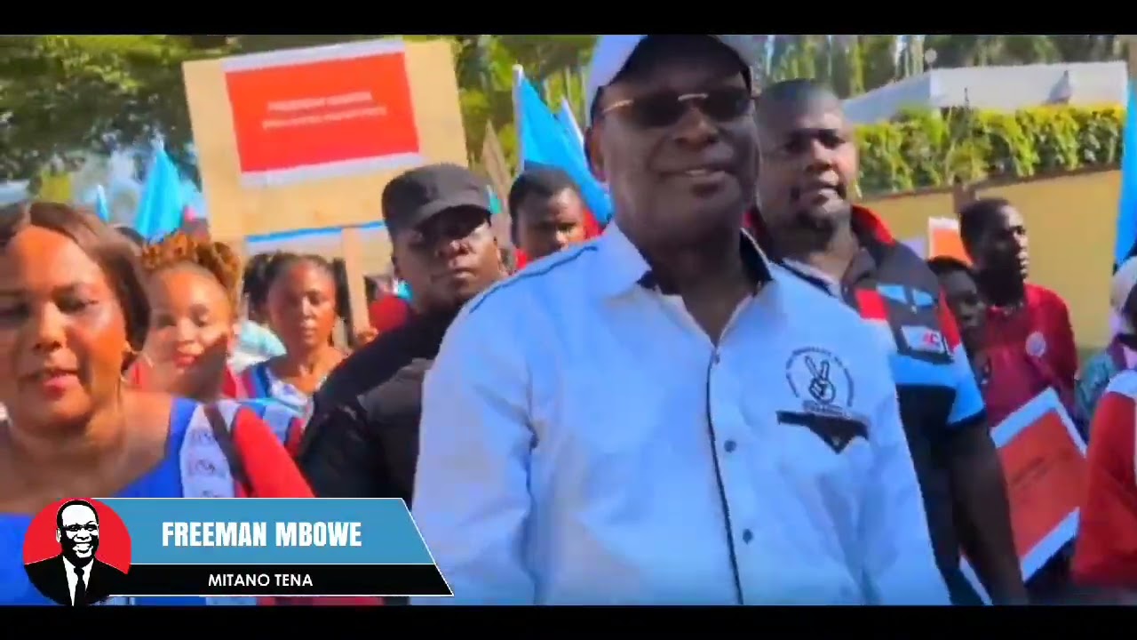 MBOWE NA WAFUASI WAKE WANAO MUUNGA MKONO kazi inogile