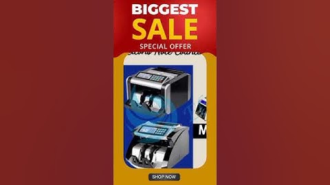 ELCONS cis  dual pocket Note counting machine with fake note detector #notecountingmachine