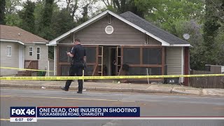Police investigating homicide in northeast Charlotte after at least two people shot