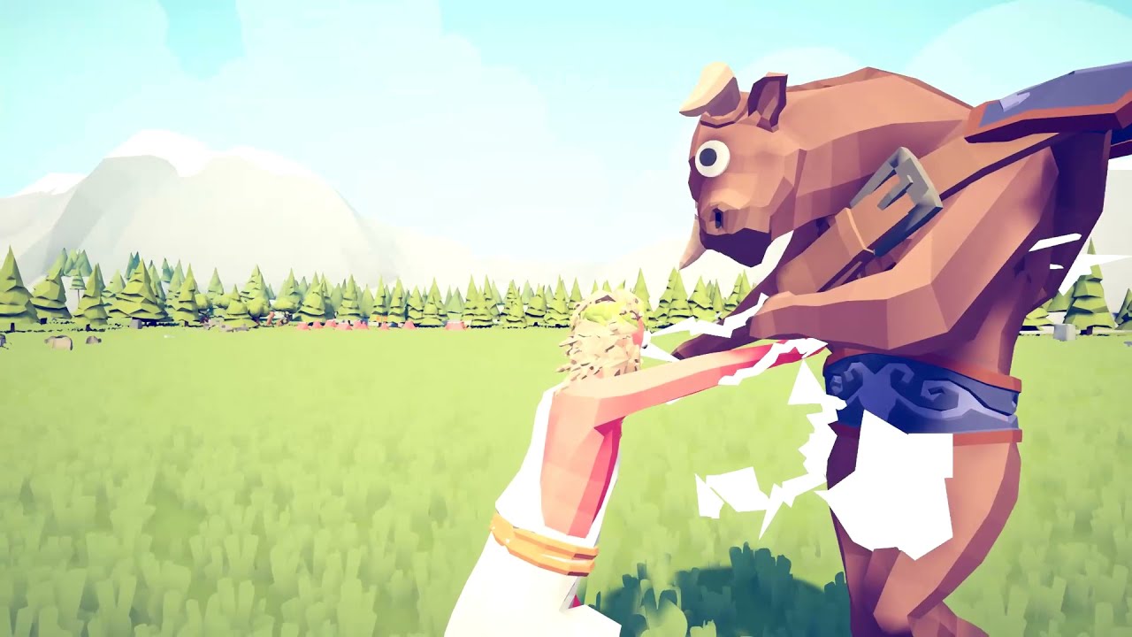 Zeus vs Minotaur (TABS)