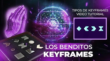 APRENDE a usar los Diferentes tipos de KEYFRAMES en Adobe After Effects