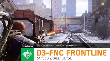[ The Division ] 1.5 D3-FNC Frontline Ballistic Shield Build