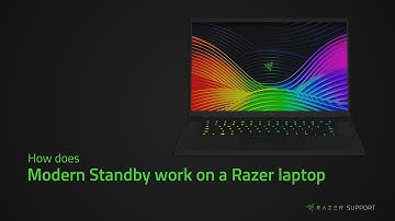 How does Modern Standby work on a Razer laptop