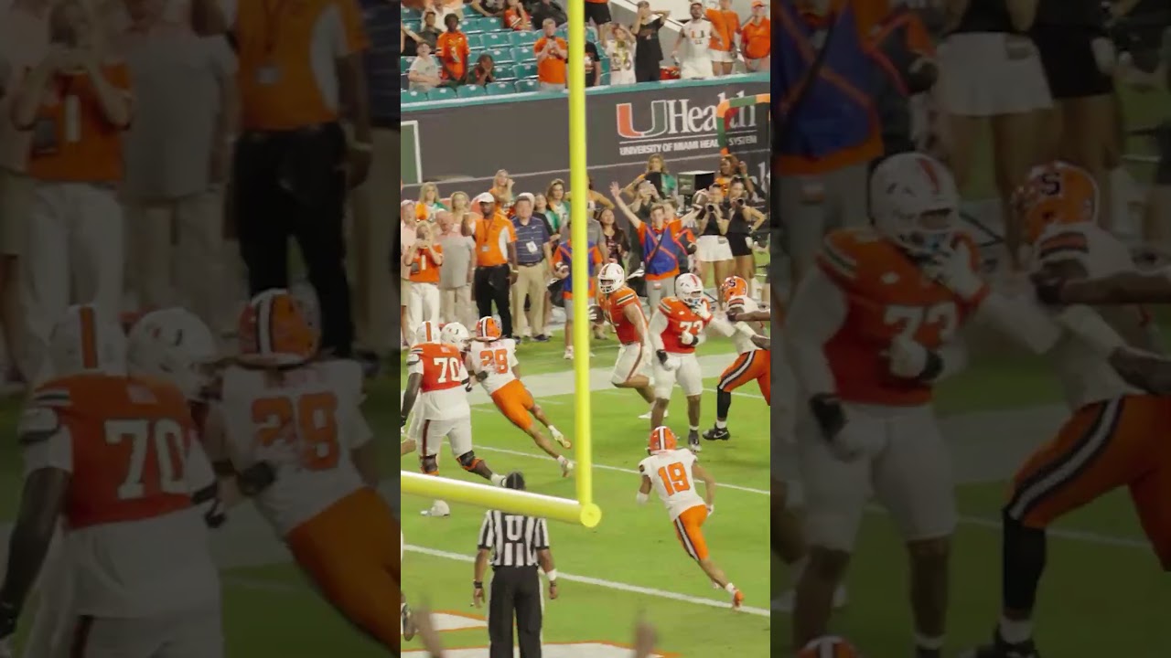 Watch this Big Man TD from Sisi 👀 #giants #nfl #shorts #francismauigoa #sisi #miami #highlights