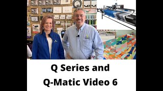 Video 6 Layering your Quilt on the Bernina Q PRO Frame with a Bernina Q20 Q24