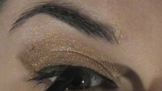 Golden Bronze Bombshell Makeup Tutorial - Pin Up Girl