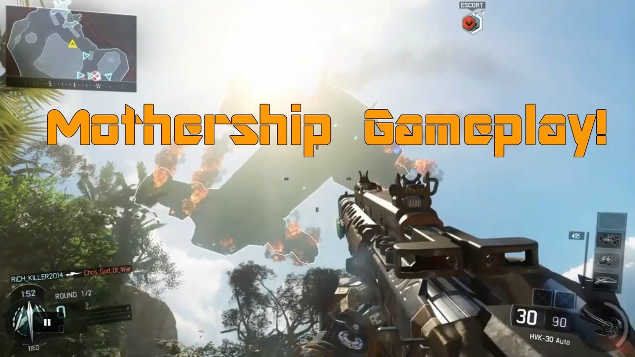 MOTHERSHIP GAMEPLAY "Call of Duty: Black Ops 3" Multiplayer BO3 SCORESTREAK