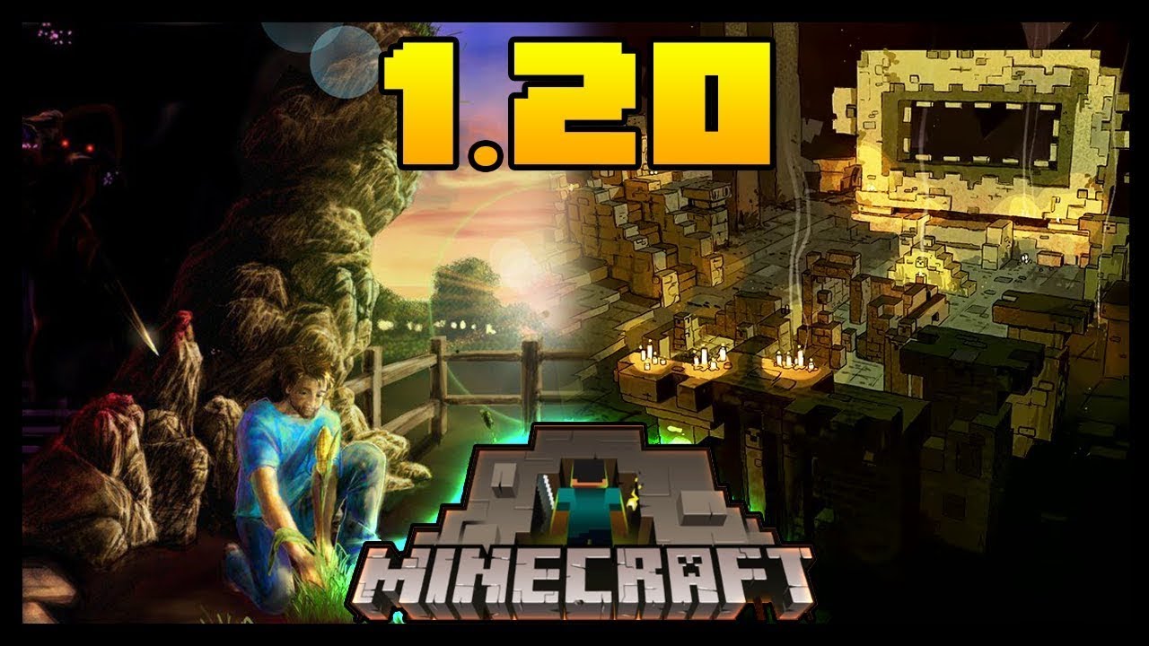 Nova Versão 1.20 Minecraft! - YouTube