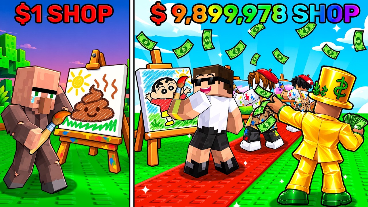 I Made MILLIONS Selling Paintings in Roblox!