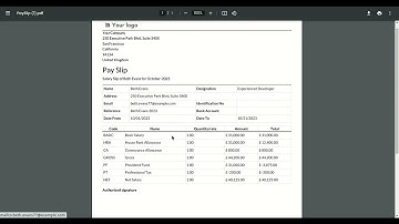 HR Payroll - Community Edition Odoo