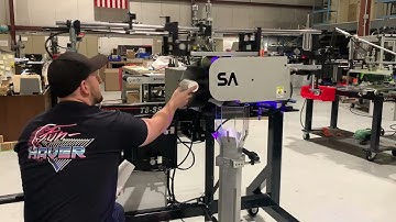 Overview On The Automatic Screen Printing Of Cups With The Model T8-SS