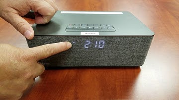 iHome iBT233 Time Setup Video