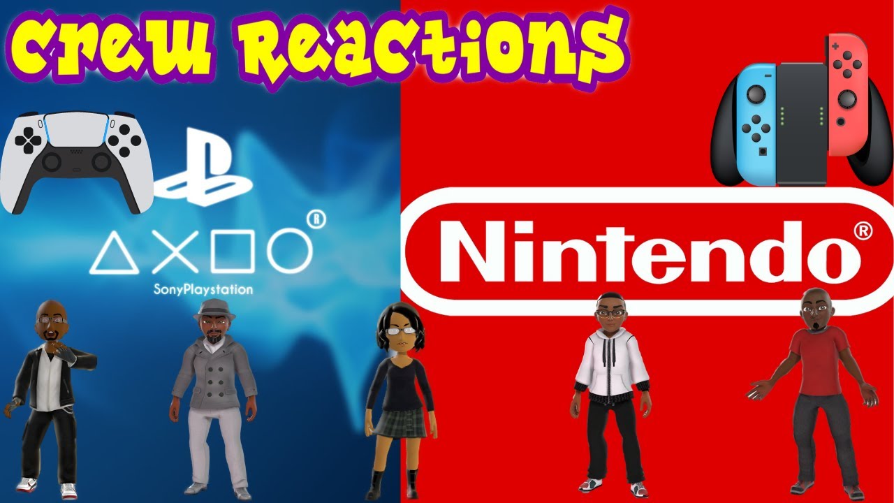 ⁣Wingin IT Crew Reacts - State of Play + Nintendo Direct