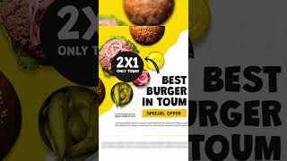 🔥 Photoshop Tutorial | Burger Poster Design | Restaurant Offer Design  #pixsignerz