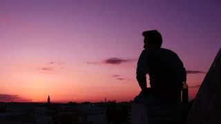 Alone Boy In Sunset - Copyright Free Videos